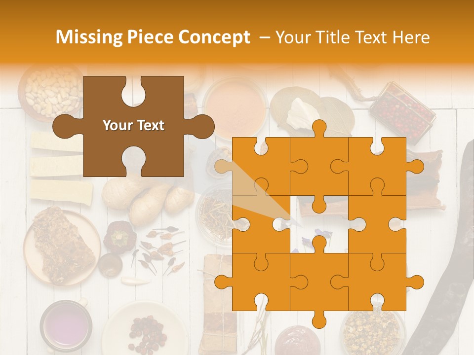 Nut Box Above PowerPoint Template