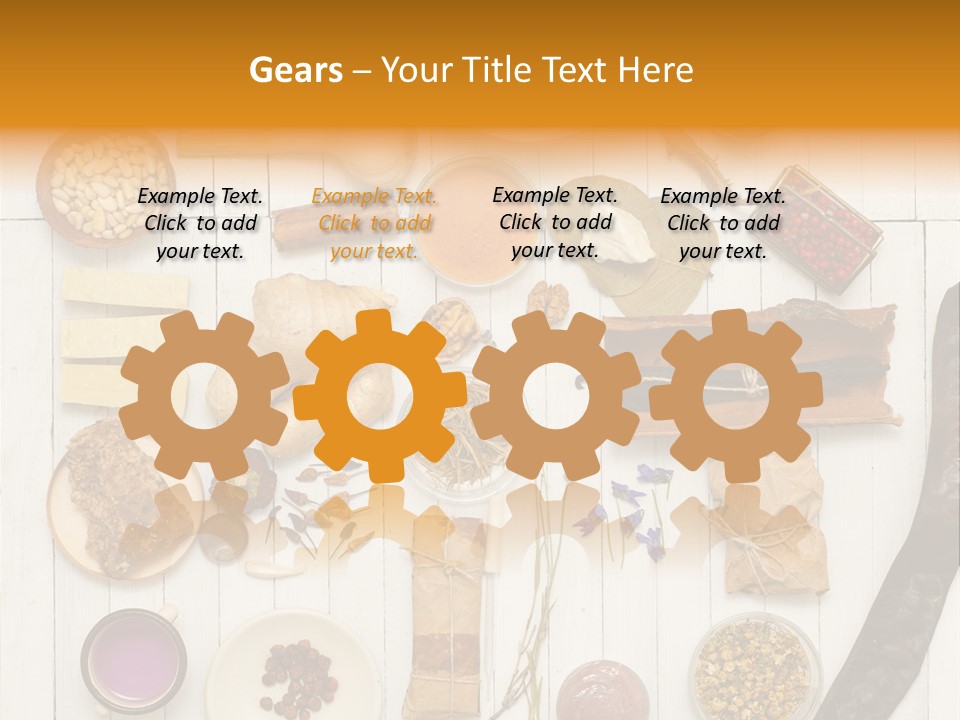 Nut Box Above PowerPoint Template