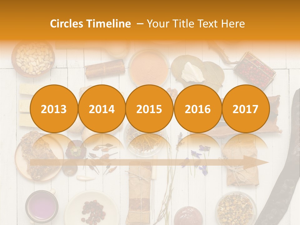 Nut Box Above PowerPoint Template
