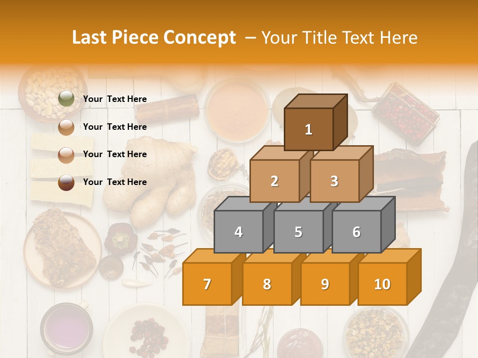 Nut Box Above PowerPoint Template