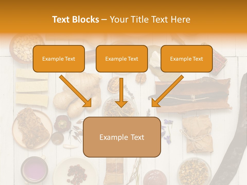 Nut Box Above PowerPoint Template