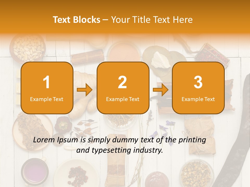 Nut Box Above PowerPoint Template