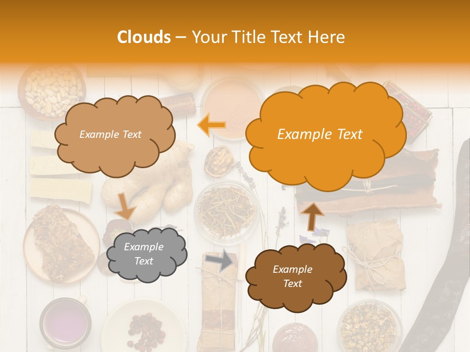 Nut Box Above PowerPoint Template