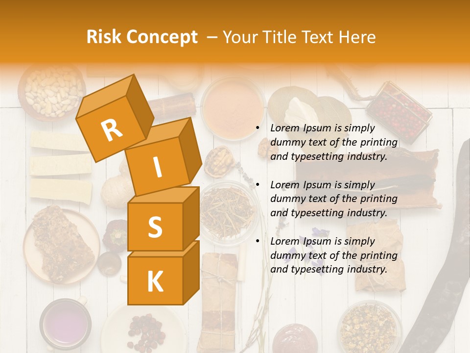 Nut Box Above PowerPoint Template