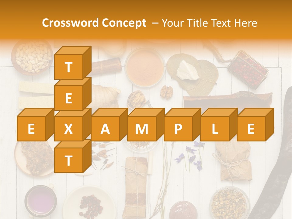 Nut Box Above PowerPoint Template