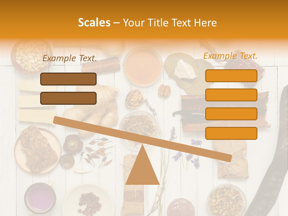 Nut Box Above PowerPoint Template