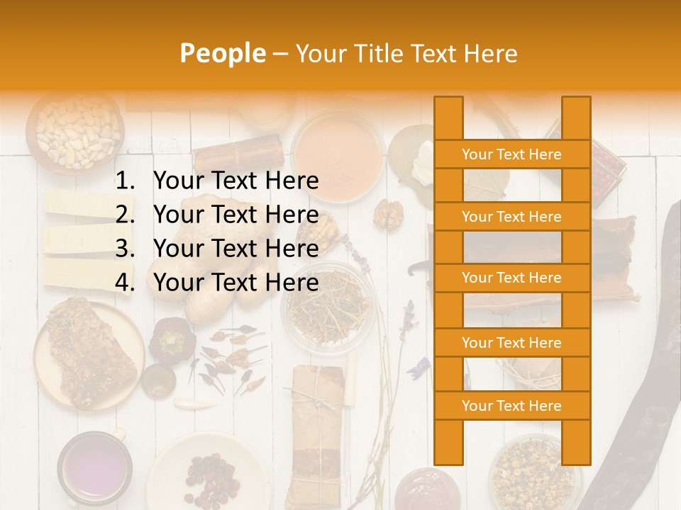 Nut Box Above PowerPoint Template