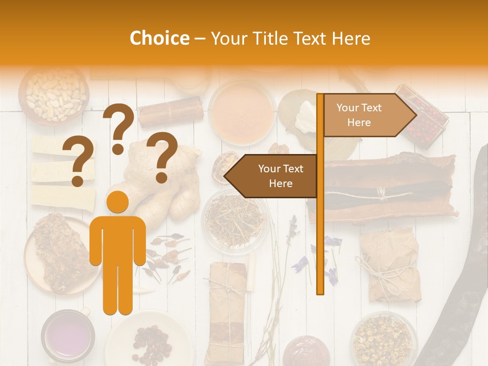 Nut Box Above PowerPoint Template