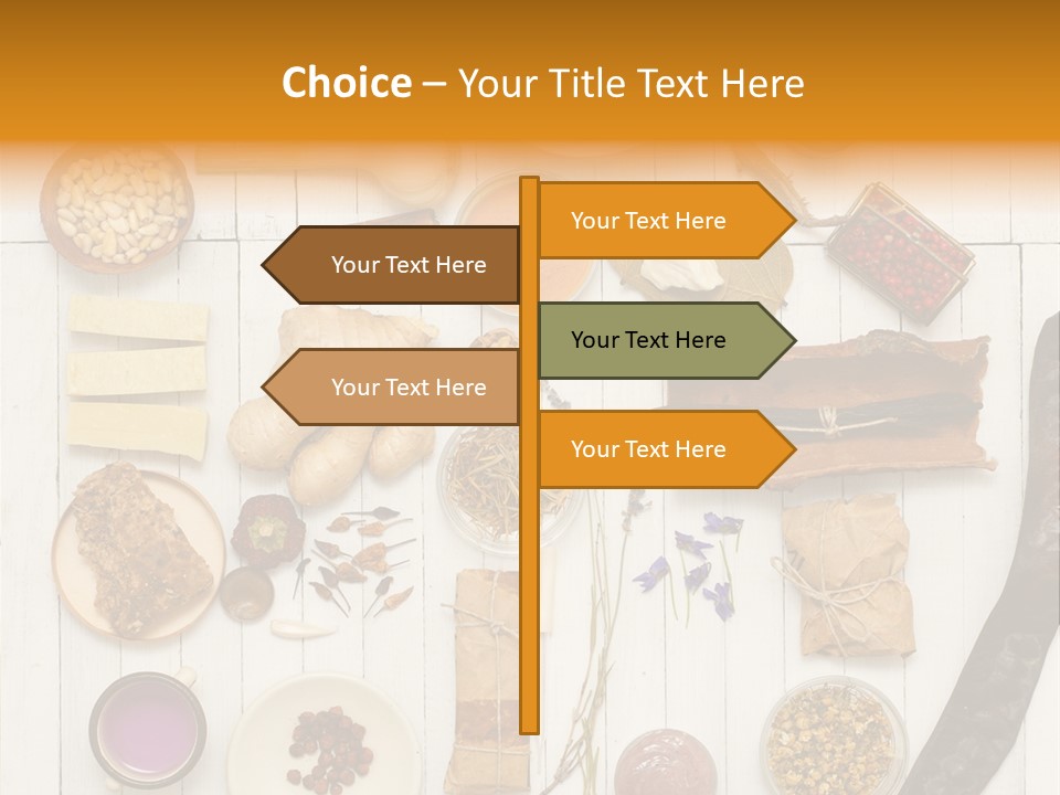 Nut Box Above PowerPoint Template