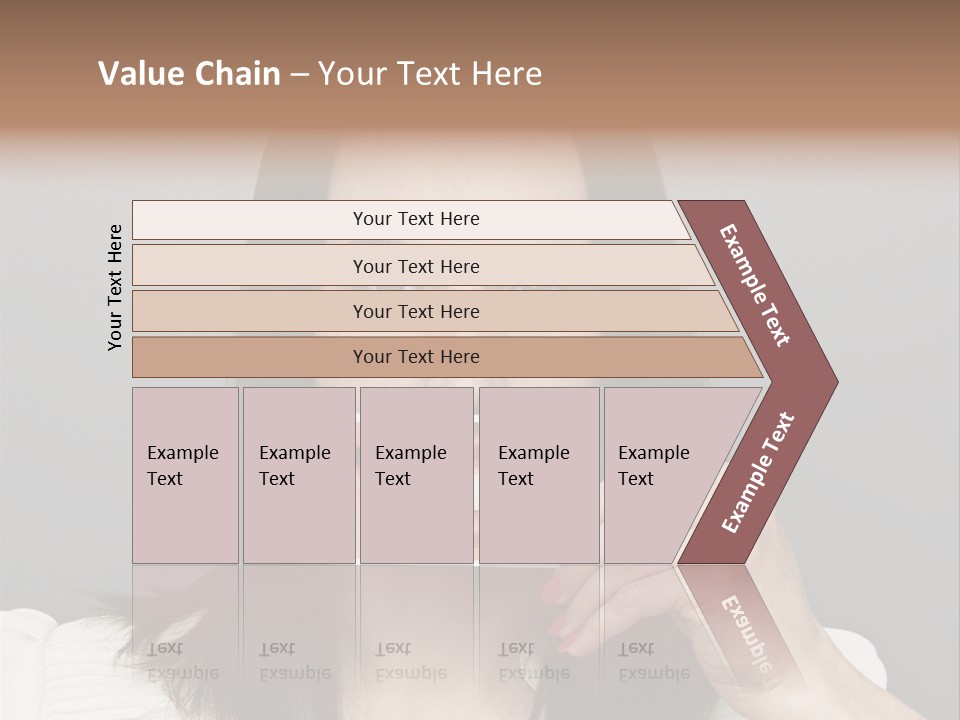 A Woman Holding Up A Piece Of Paper To Her Mouth PowerPoint Template
