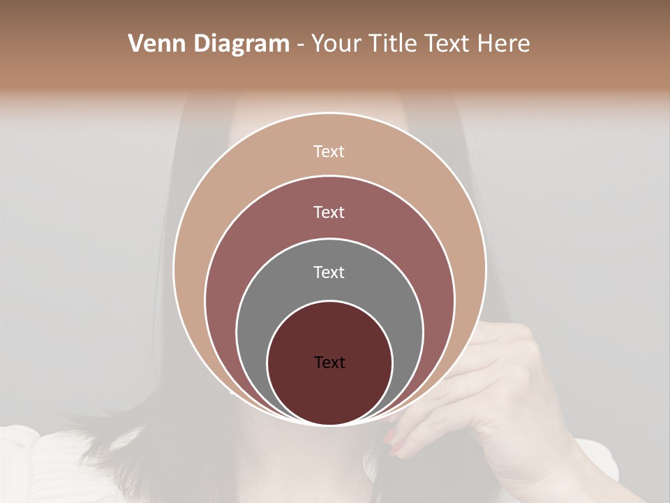 A Woman Holding Up A Piece Of Paper To Her Mouth PowerPoint Template