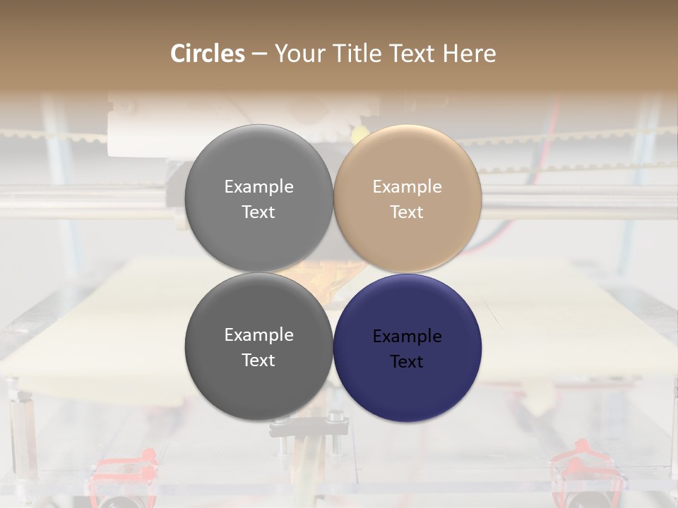 Black Female Copy Space PowerPoint Template