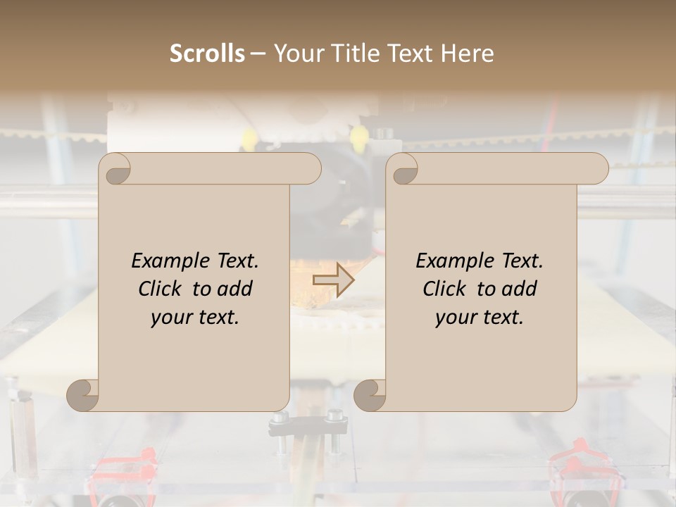 Black Female Copy Space PowerPoint Template