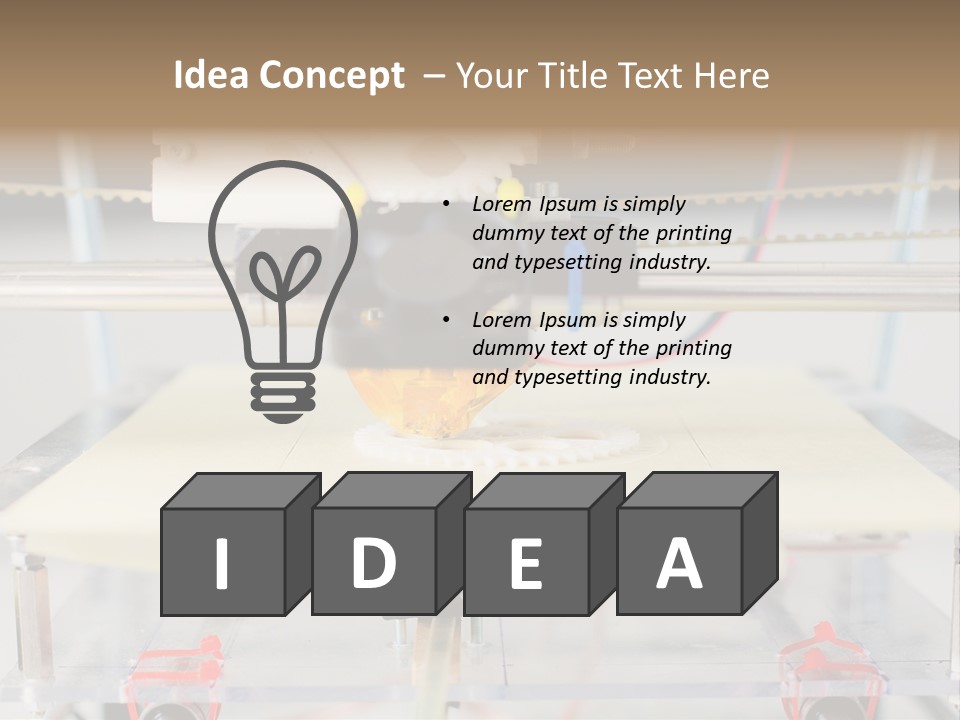 Black Female Copy Space PowerPoint Template