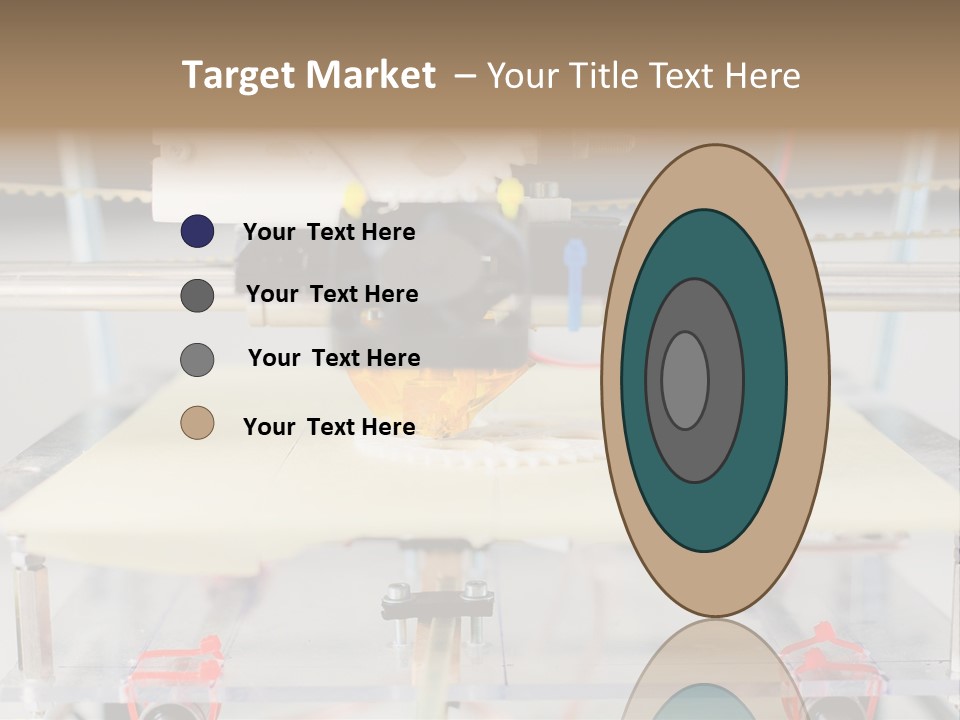 Black Female Copy Space PowerPoint Template