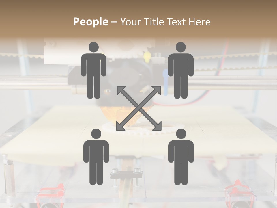 Black Female Copy Space PowerPoint Template