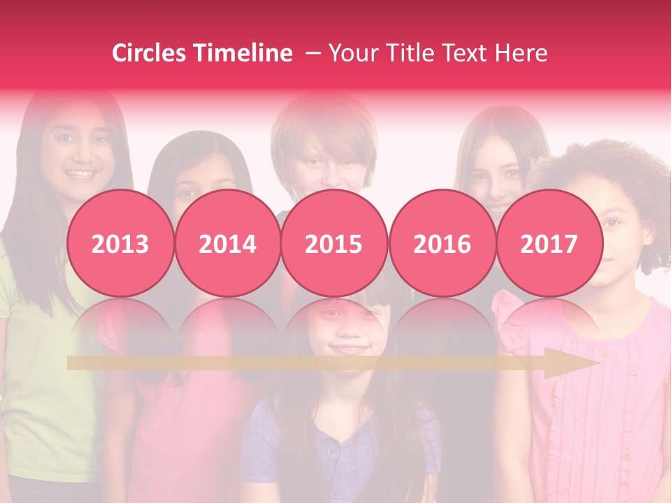 Black Female Copy Space PowerPoint Template