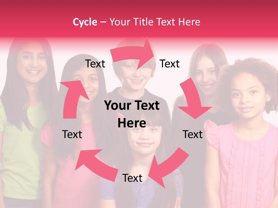 Black Female Copy Space PowerPoint Template