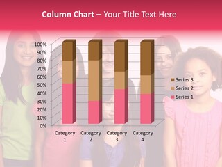 Black Female Copy Space PowerPoint Template