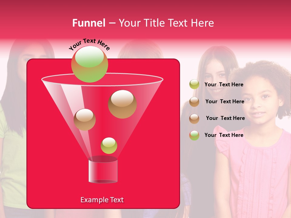 Black Female Copy Space PowerPoint Template