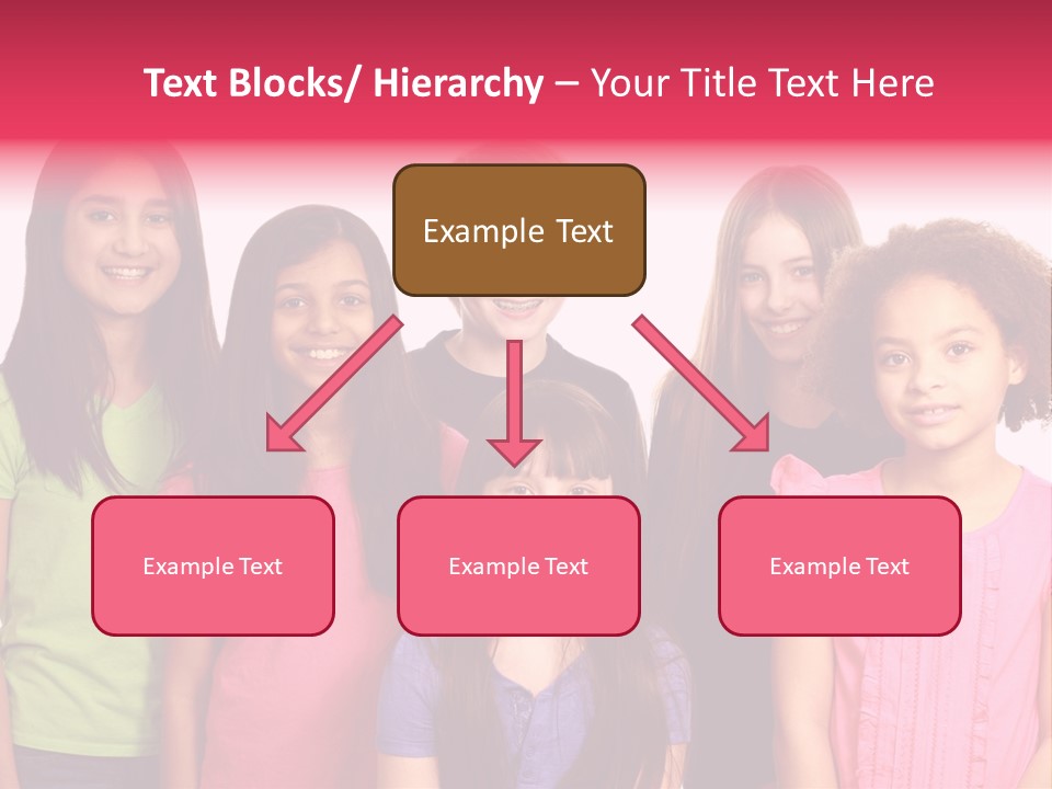 Black Female Copy Space PowerPoint Template