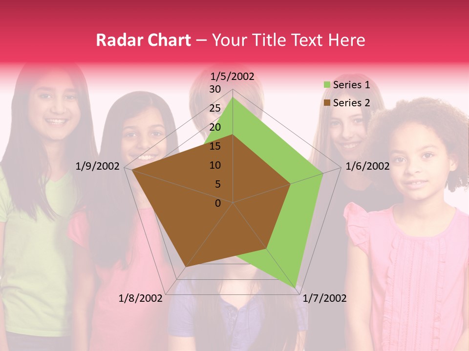 Black Female Copy Space PowerPoint Template