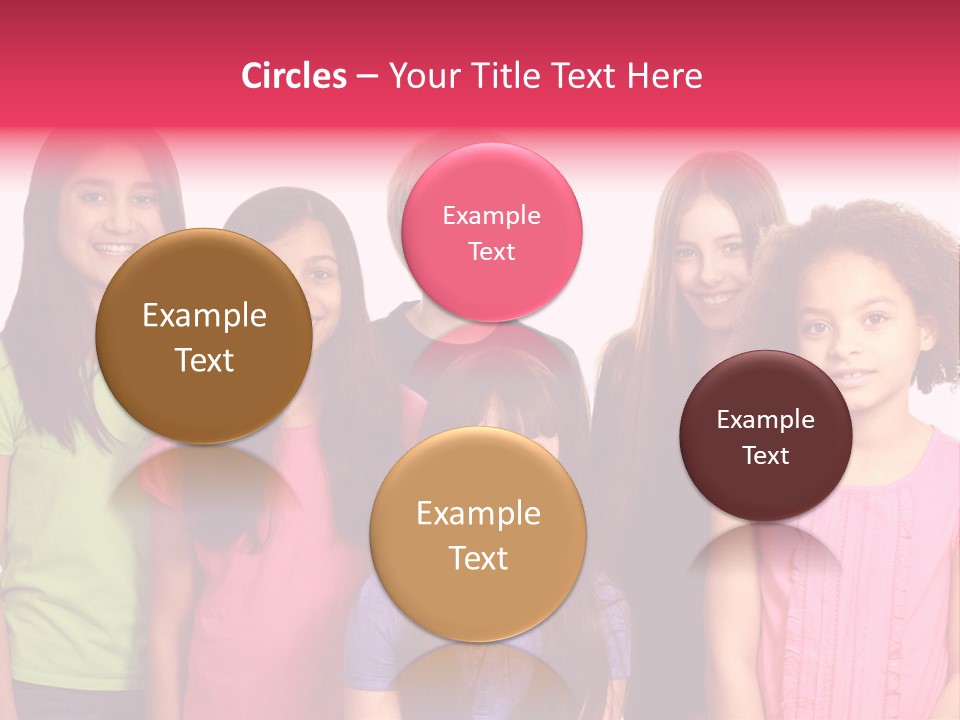 Black Female Copy Space PowerPoint Template