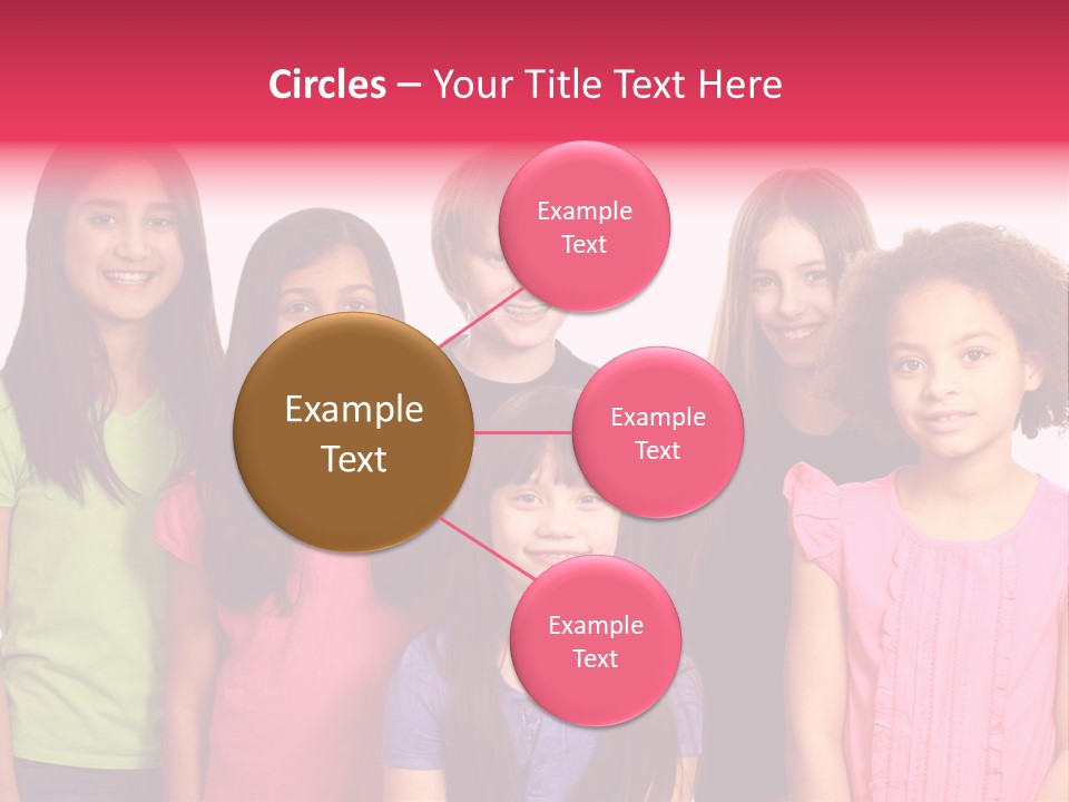 Black Female Copy Space PowerPoint Template