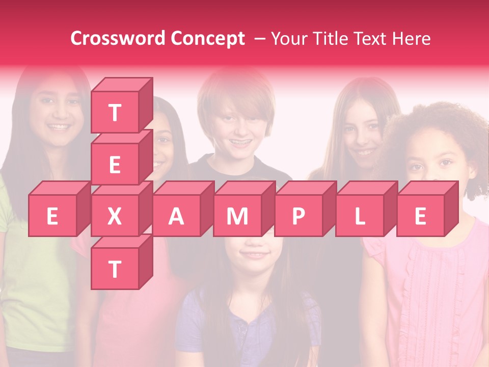 Black Female Copy Space PowerPoint Template