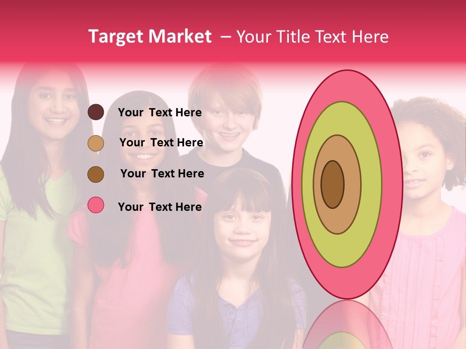 Black Female Copy Space PowerPoint Template