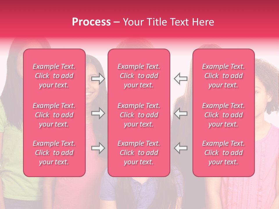 Black Female Copy Space PowerPoint Template