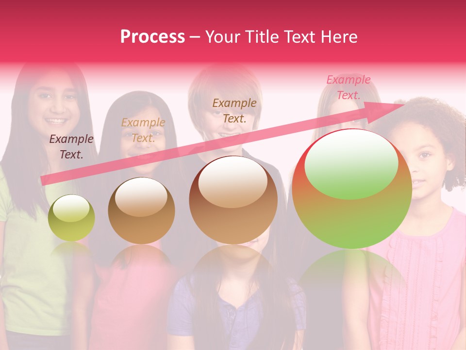 Black Female Copy Space PowerPoint Template