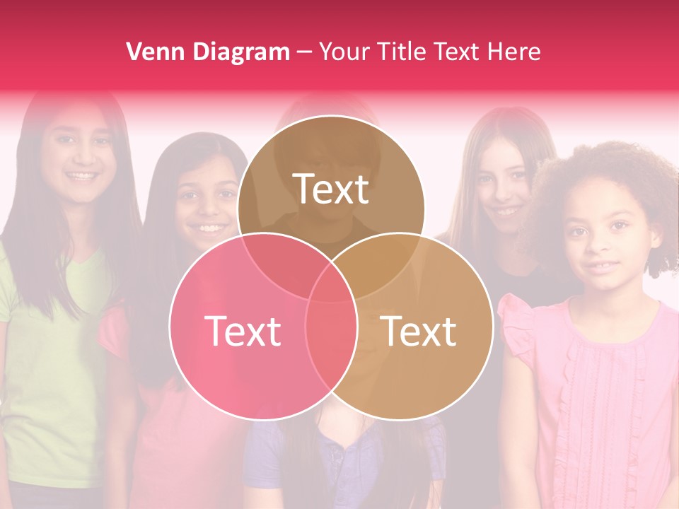 Black Female Copy Space PowerPoint Template