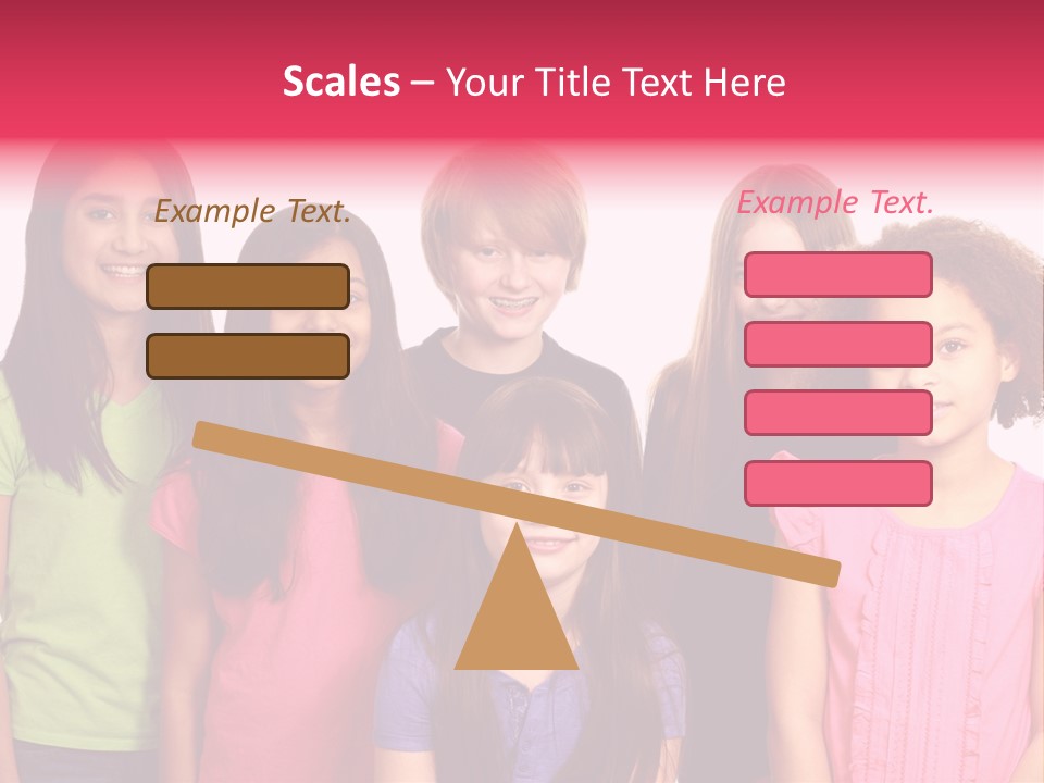 Black Female Copy Space PowerPoint Template