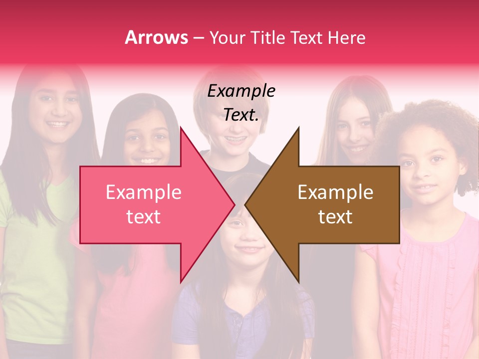 Black Female Copy Space PowerPoint Template