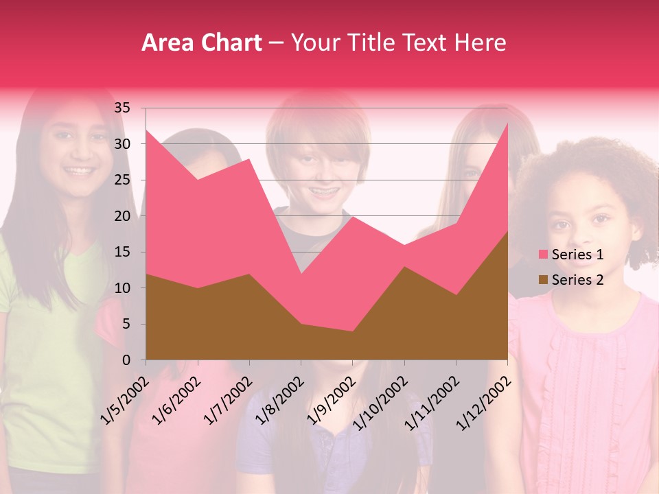 Black Female Copy Space PowerPoint Template