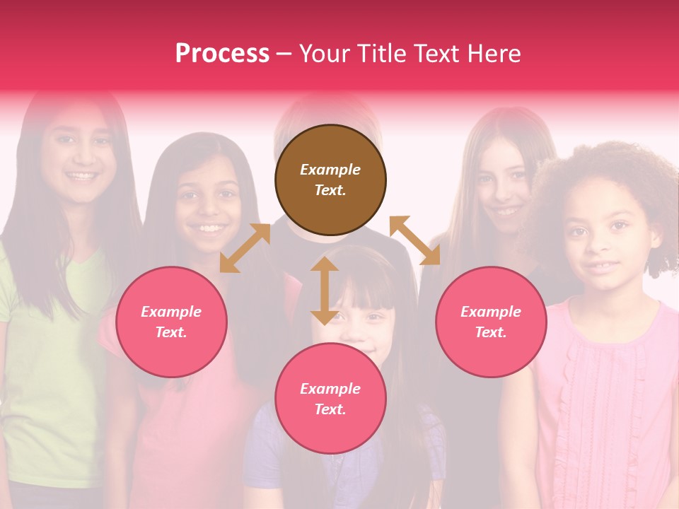Black Female Copy Space PowerPoint Template