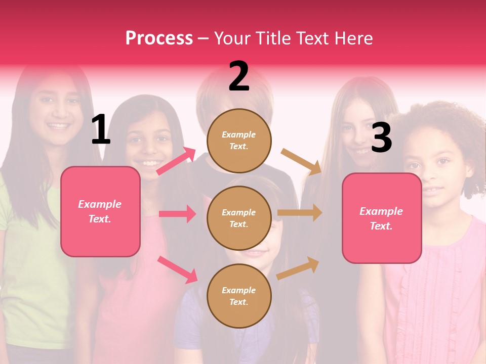 Black Female Copy Space PowerPoint Template