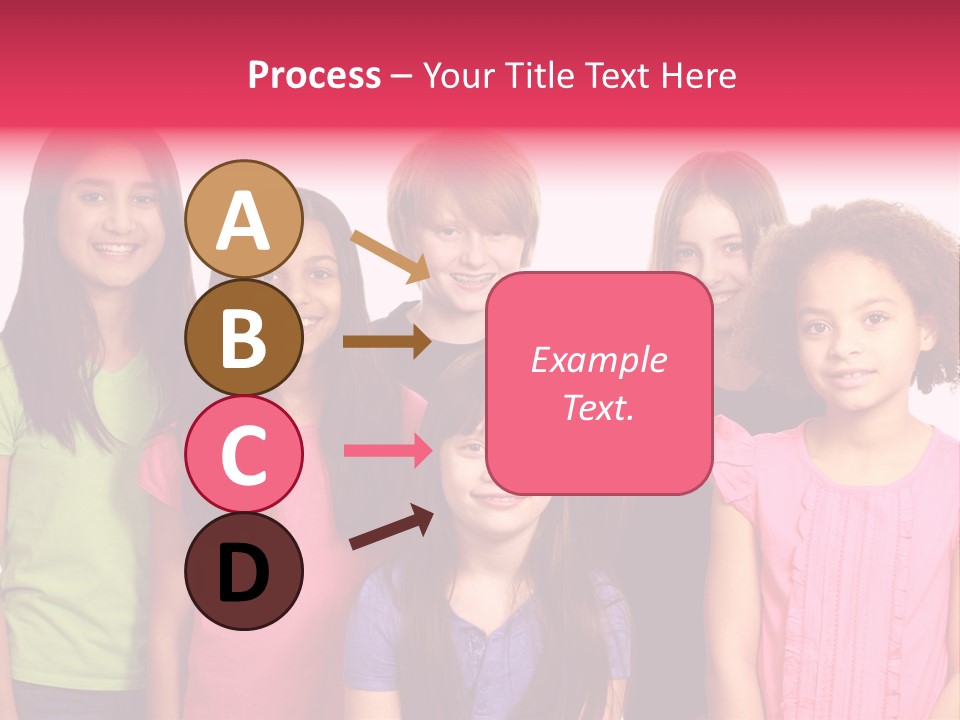 Black Female Copy Space PowerPoint Template