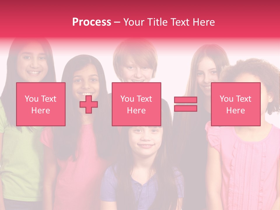 Black Female Copy Space PowerPoint Template