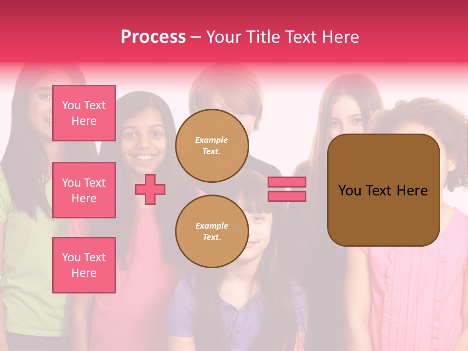 Black Female Copy Space PowerPoint Template