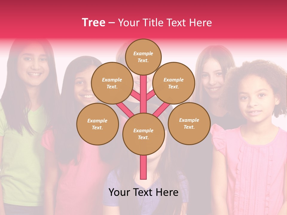 Black Female Copy Space PowerPoint Template