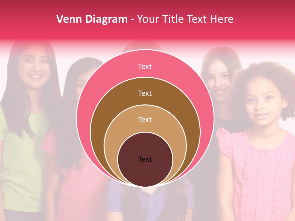 Black Female Copy Space PowerPoint Template