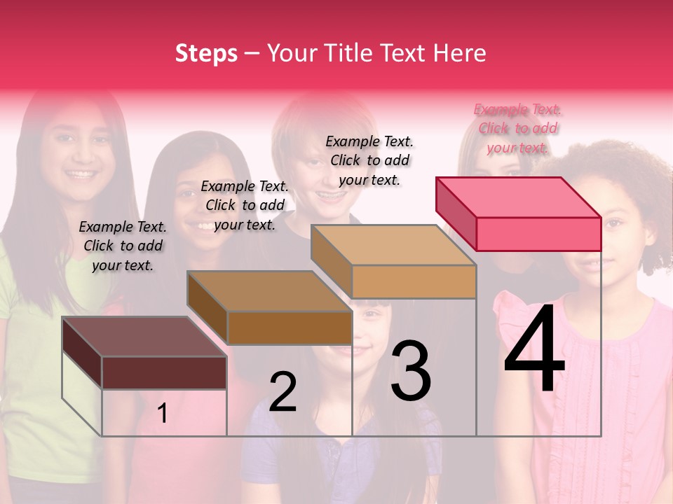 Black Female Copy Space PowerPoint Template
