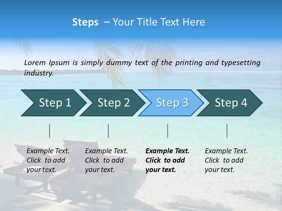 Tranquil Coast Canvas PowerPoint Template