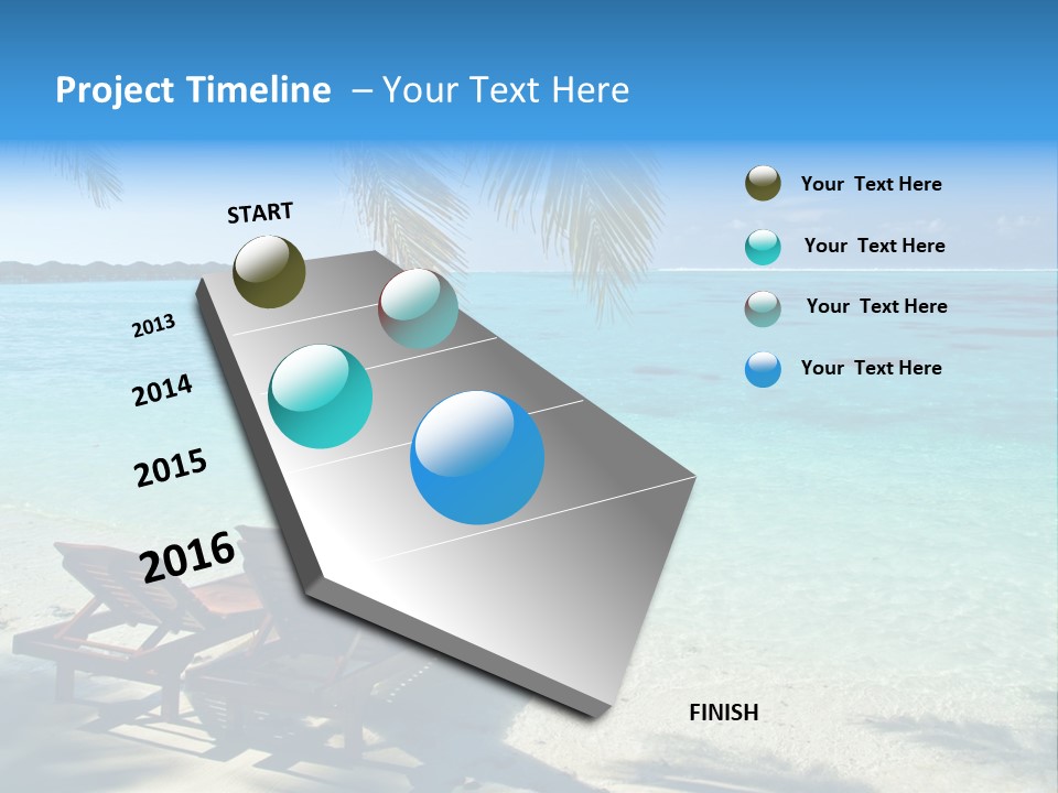 Tranquil Coast Canvas PowerPoint Template