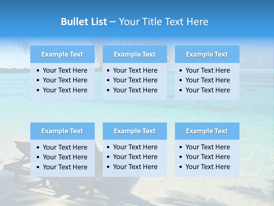 Tranquil Coast Canvas PowerPoint Template