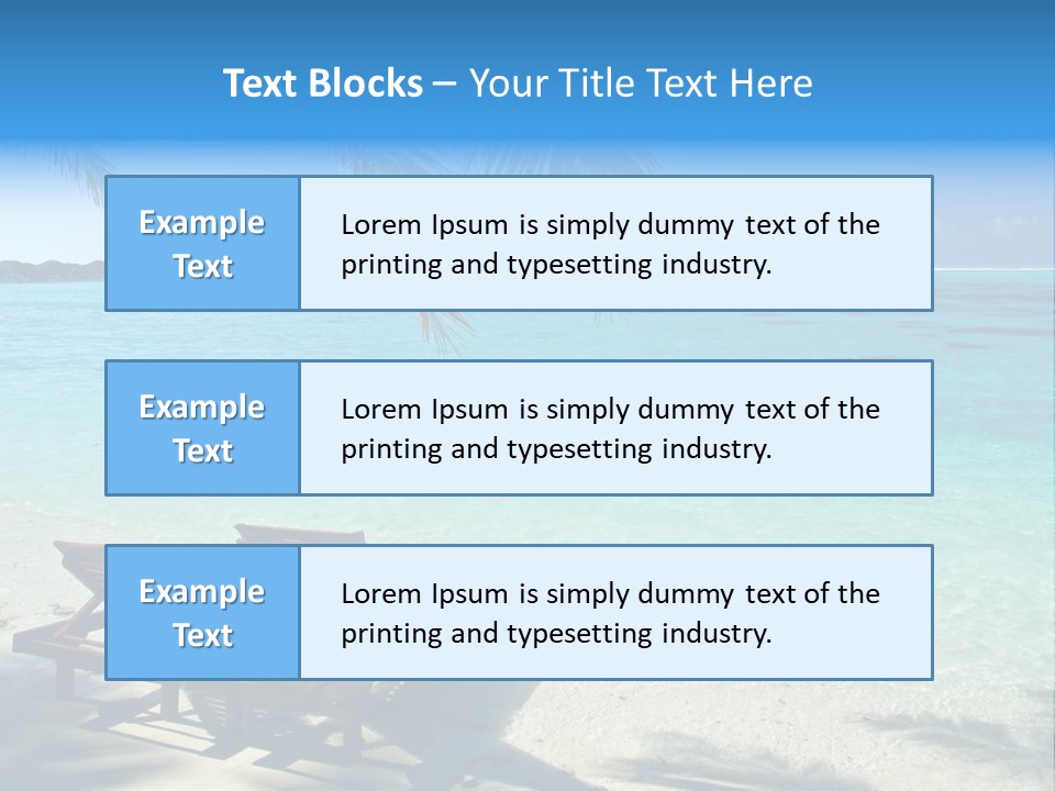 Tranquil Coast Canvas PowerPoint Template