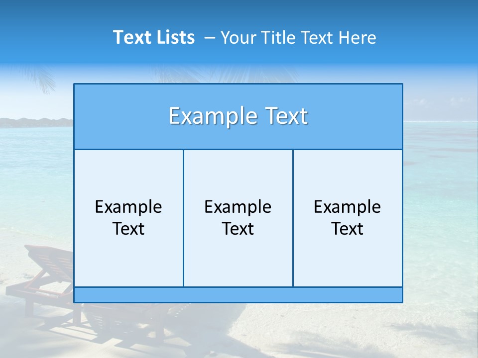 Tranquil Coast Canvas PowerPoint Template