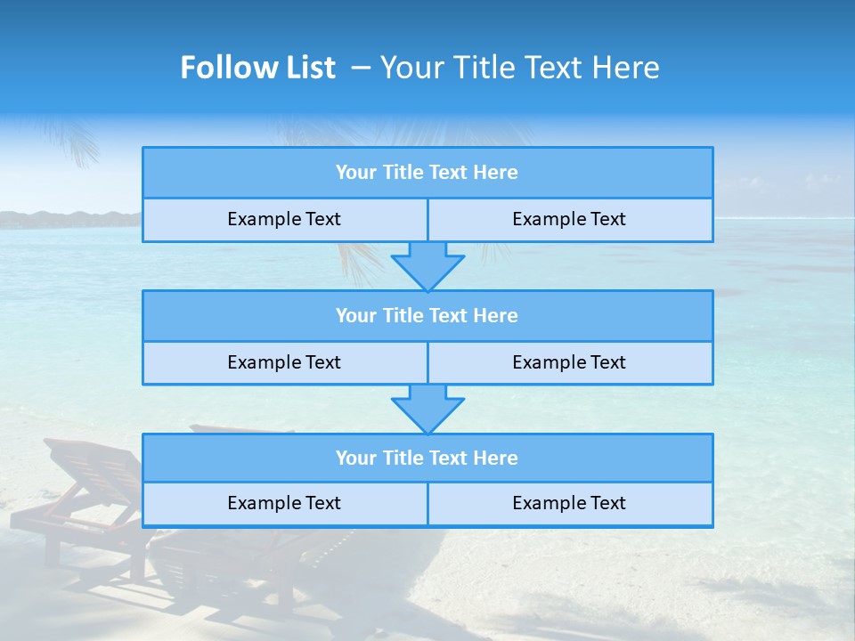 Tranquil Coast Canvas PowerPoint Template
